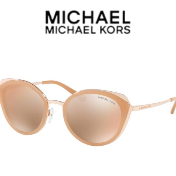Michael Kors Rose Gold Charleston Sunglasses - Picture 1 of 8